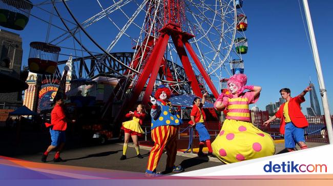 Yeay Luna Park Sydney Buka Lagi Untuk Umum