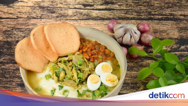 Resep Bubur Ayam Bandung yang Kental Gurih Resep Bubur Ayam Bandung yang Kental Gurih