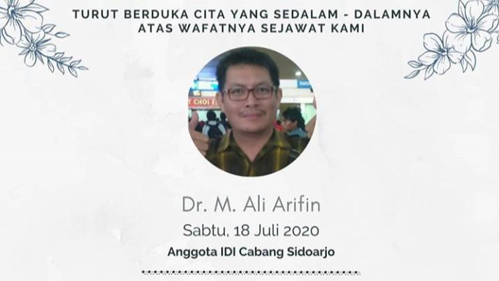 Dokter Di Sidoarjo Meninggal Murni Karena COVID-19