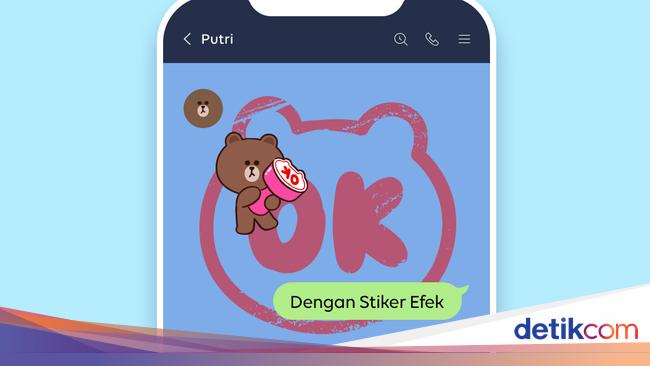 Line Punya Stiker Baru yang Ada Efeknya Line Punya Stiker Baru yang Ada Efeknya