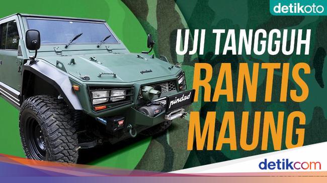 Merasakan Tangguhnya Rantis Maung PT Pindad Seharga Rp 600-an Juta