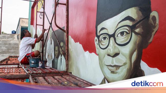 Mural Kebangsaan Mejeng Jelang Hari Kemerdekaan