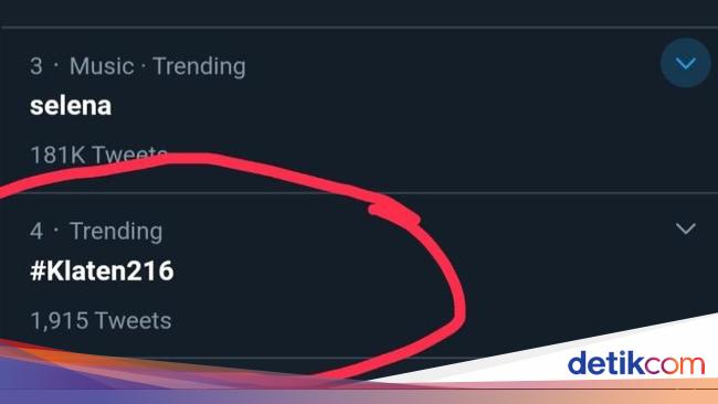 Klaten216 Masuk Trending Topic Twitter Sugeng Ambal Warsa Klaten