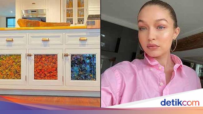 Pamer Interior Rumah Lemari Dapur Gigi Hadid Dihiasi Pamer Interior Rumah Lemari Dapur Gigi Hadid Dihiasi