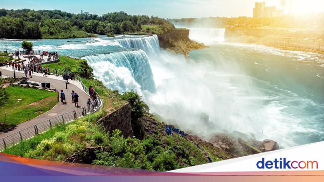 Intip Lagi Pesona Air  Terjun  Niagara 