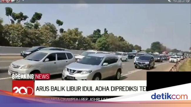  Tol  Cikampek  Arah  Jakarta Padat Merayap