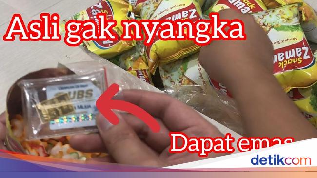 Borong Snack Isi Uang Dan Emas Hasilnya Malah Tak Balik Modal