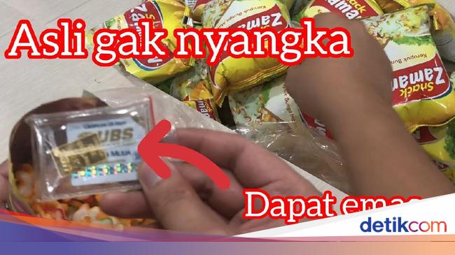 Borong Snack Isi Uang Dan Emas Hasilnya Malah Tak Balik Modal