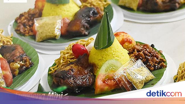 Tumpeng Mini Dengan Lauk Komplet Ada Di 5 Tempat Ini