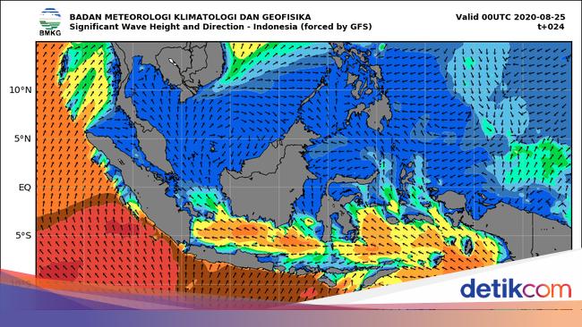 Bmkg Maritim Kembali Keluarkan Waspada Gelombang Tinggi Di Perairan Jatim Bmkg Maritim Kembali Keluarkan Waspada Gelombang Tinggi Di Perairan Jatim
