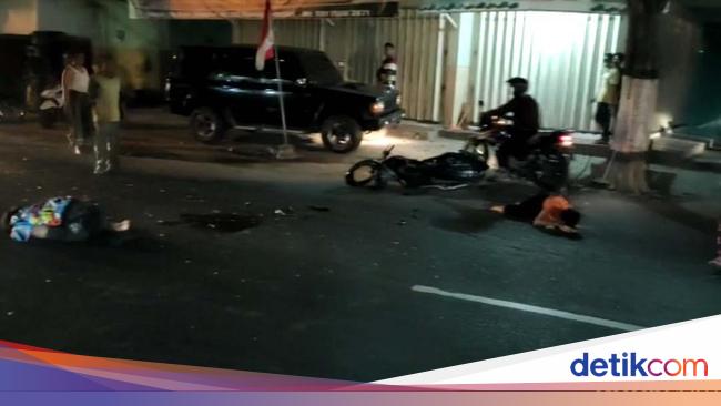 Dua Sepeda  Motor  Terlibat Kecelakaan di Jalur Kediri  