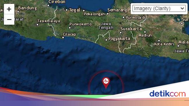 Gempa M 3 6 Terjadi Di Gunungkidul Malam Ini