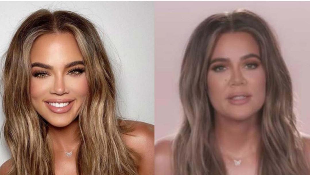 Jadi Perdebatan, Foto Selfie VS Tampilan Asli Khloe Kardashian Yang Viral