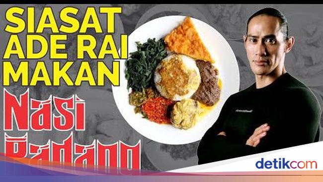 Ini Siasat Ade Rai Makan Nasi Padang dengan Cara Sehat