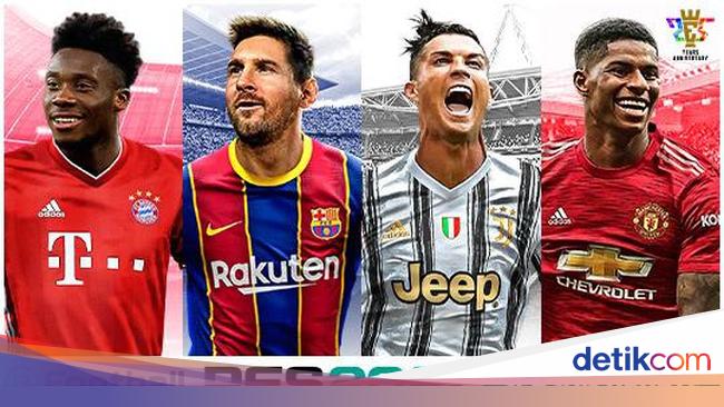 Di Pes 2021 Lionel Messi Masih Berseragam Barcelona