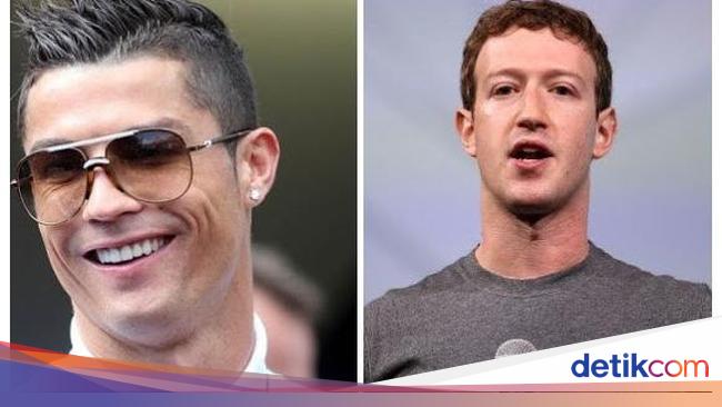 Zuckerberg dan Ronaldo Banyak Kesamaan Kecuali Kekayaan