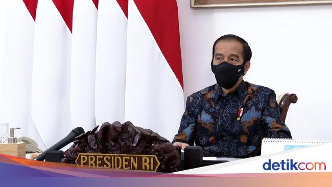 Dari Istana Bogor Jokowi Rapat Internal Virtual Bahas Uu Cipta Kerja