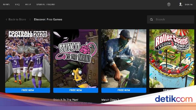 Limited!  Epic Games Free Watch Dogs 2 and Football Manager 2020