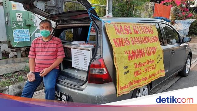 Korban PHK Ini Sekarang Sukses Jualan Nasi Kuning Beromzet