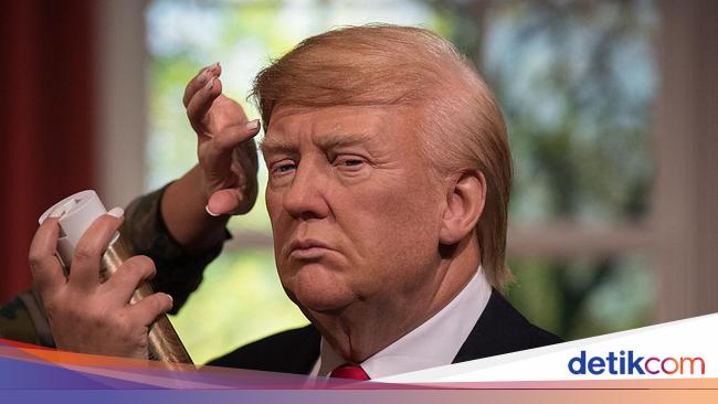 Patung Trump Terbakar Api Amarah Warga Brasil gegara Tarif Tinggi