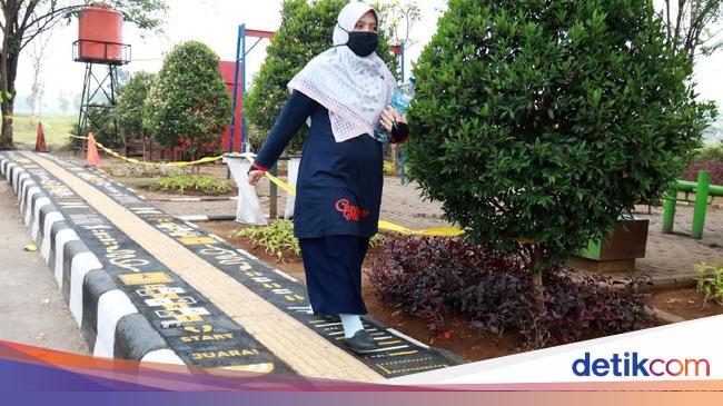 Menengok Jalur Pedestarian Unik di iTamani Arcamanik iBandungi