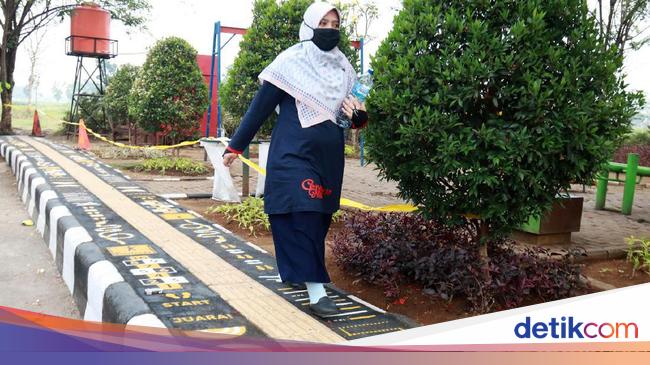 Menengok Jalur Pedestarian Unik di iTamani Arcamanik iBandungi Menengok Jalur Pedestarian Unik di iTamani Arcamanik iBandungi