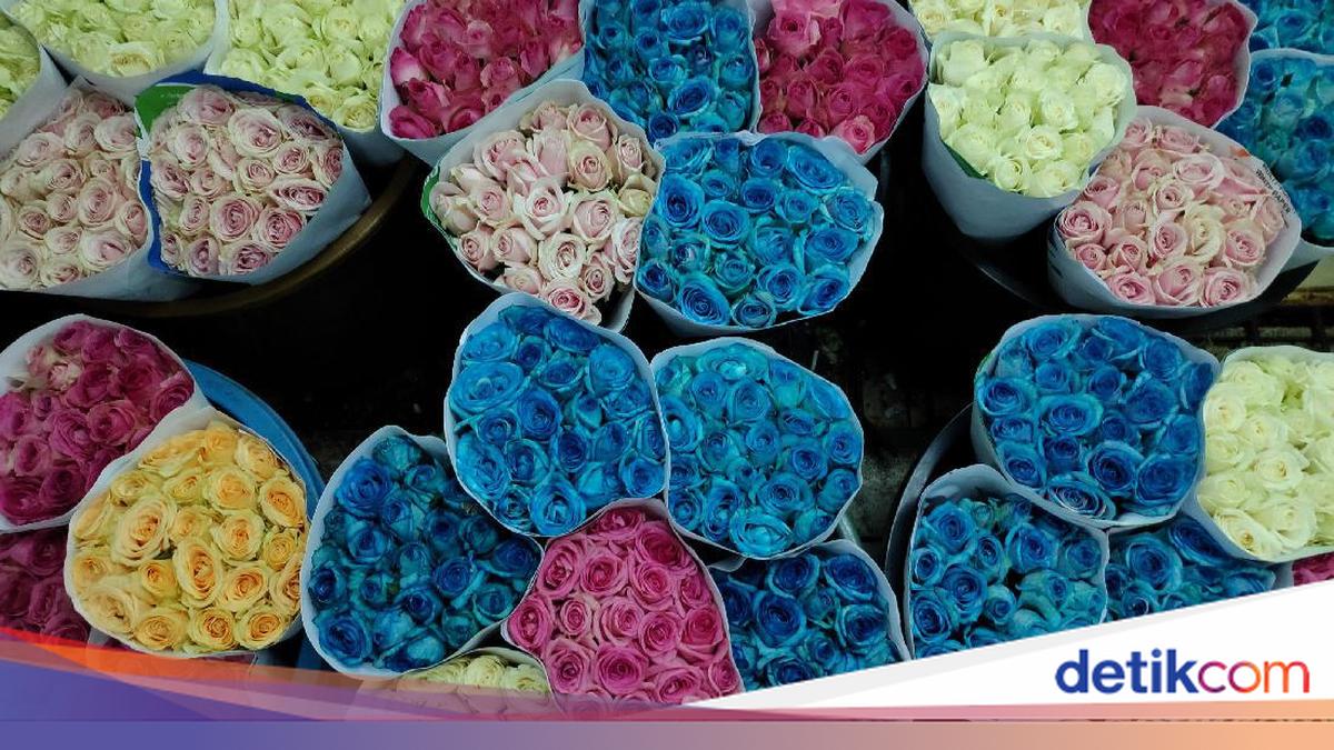 'Wangi' Pasar Bunga Rawa Belong yang Kian Lesu