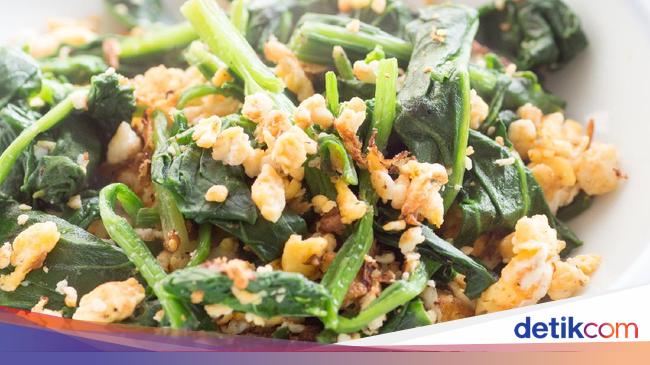 Tambah Energi Pagi dengan Orak Arik Telur Bayam ala  Jepang 