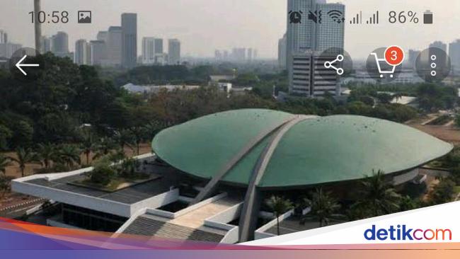 Kemarin Ramai Gedung DPR Dijual Hari Ini Situs  dpr go id 