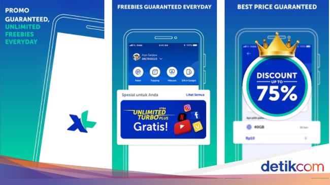 Xl Axiata Rombak Tampilan Aplikasi Myxl