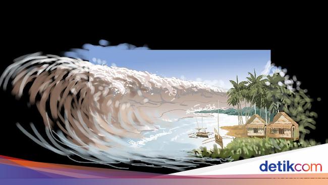 Penting! Ini Mitigasi Tsunami Sebelum, Saat, dan Sesudah Bencana