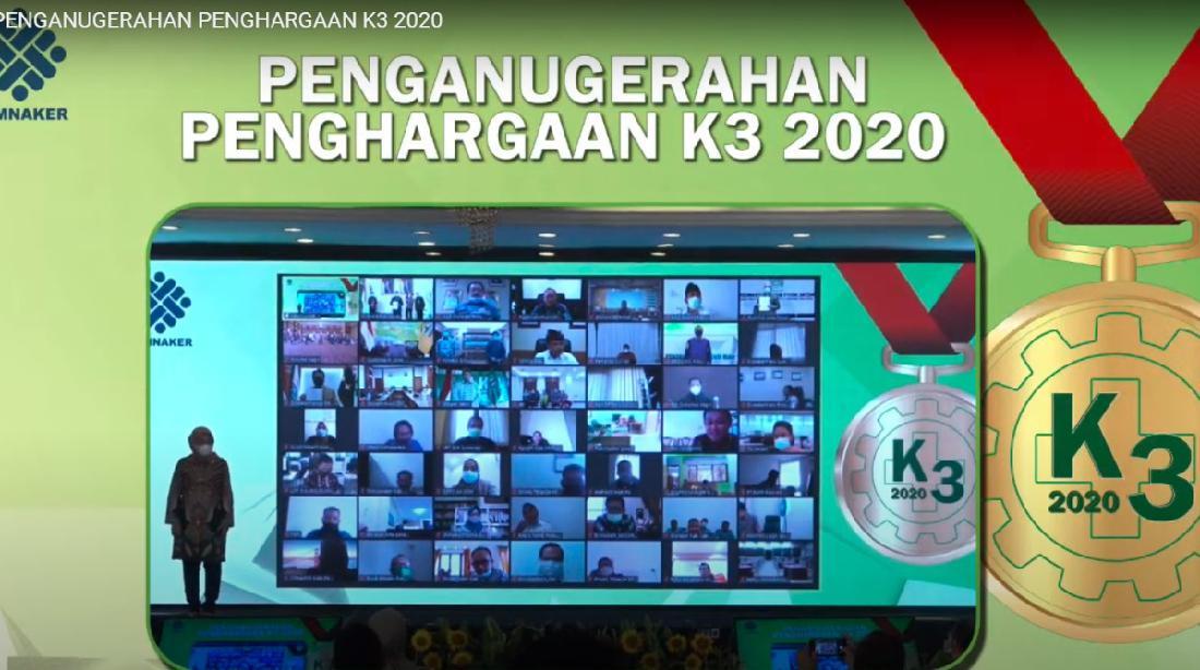 PGN Raih Penghargaan Keselamatan Dan Kesehatan Kerja Dari Kemnaker