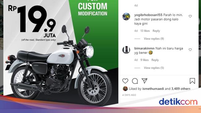 Promo Kawasaki W175 Harga Rp 19 Jutaan Berlaku Sampai Kapan Promo Kawasaki W175 Harga Rp 19 Jutaan Berlaku Sampai Kapan