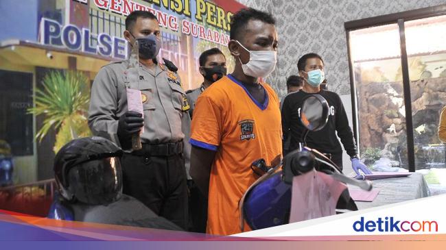 Pelaku Pembegalan Driver Ojol di Surabaya Seorang Residivis Pelaku Pembegalan Driver Ojol di Surabaya Seorang Residivis