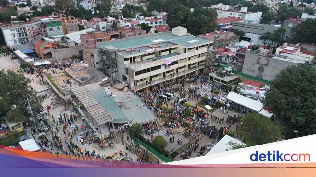 Pria Meksiko Dibui 208 Tahun Gegara Sekolah Ambruk Saat Gempa