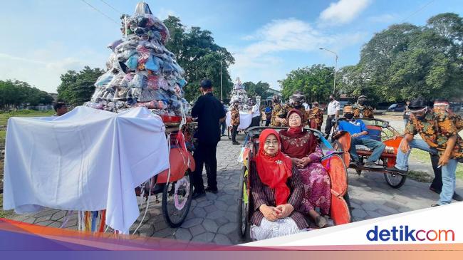 Pasar Klewer Timur Rampung Dibangun Pedagang Gelar Kirab 