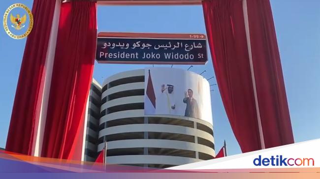 Jokowi Jadi Nama  Jalan di  Abu Dhabi Komisi I Kita Sangat 