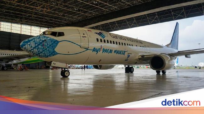 Garuda Indonesia Kini Pakai Masker Batik Parang, Ini Filosofinya