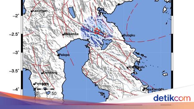 Gempa Magnitudo 4 Berpusat di Darat Guncang Luwu Timur Sulsel Gempa Magnitudo 4 Berpusat di Darat Guncang Luwu Timur Sulsel