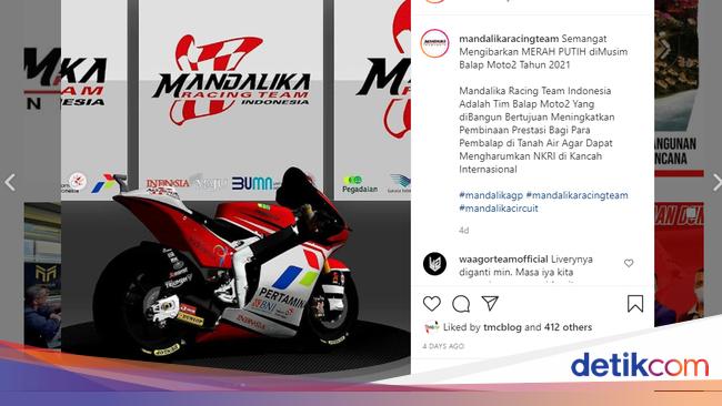 Ini Desain Livery Motor MotoGP Indonesia Ada Logo Ini Desain Livery Motor MotoGP Indonesia Ada Logo