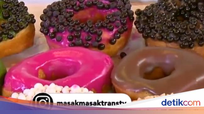 Masak Masak Donat Warna Warni yang Empuk Manis Masak Masak Donat Warna Warni yang Empuk Manis