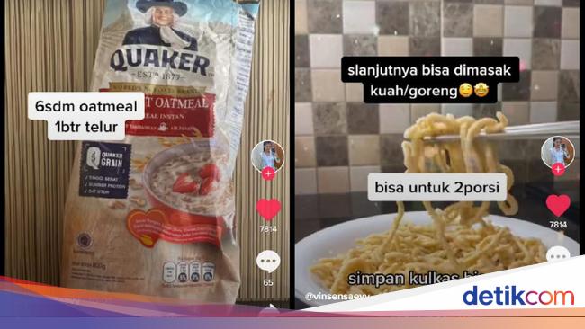 Resep Mie Oatmeal Mie Sehat Tanpa Tepung yang Cocok Buat Diet Resep Mie Oatmeal Mie Sehat Tanpa Tepung yang Cocok Buat Diet
