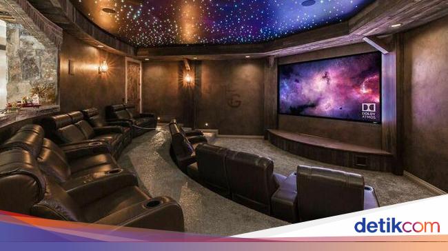  Keren  Banget  Rumah Ini Punya Bioskop Mini