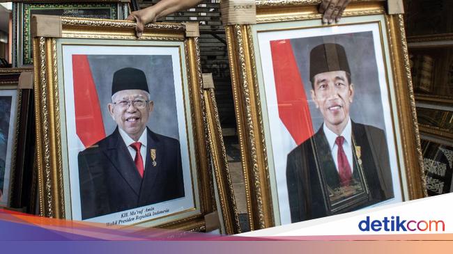 Segini Duit Pensiun Seumur Hidup Jokowi-Ma\'ruf Amin yang Resmi Lengser