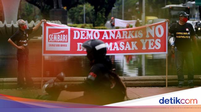 Polda Metro Kerahkan 12 369 Personel Amankan Demo 8 000 Polisi Disiagakan