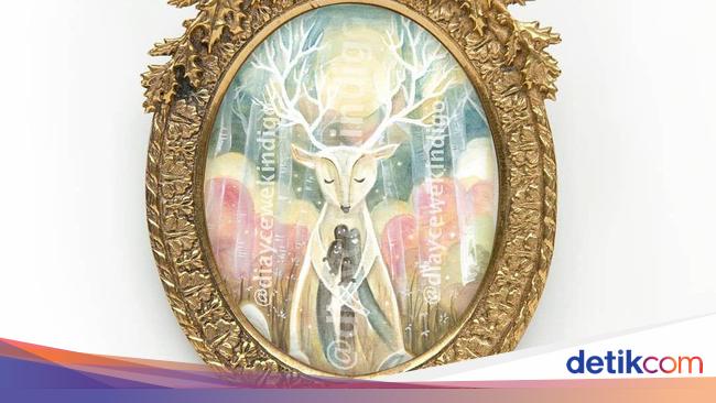 Di Balik Lukisan  Raja Rusa Ciptaan Diary Cewek  Indigo