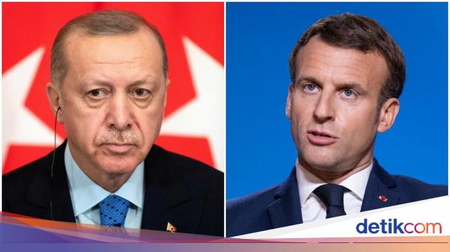 Erdogan Dan Macron Berseteru Turki Serukan Boikot Produk Prancis