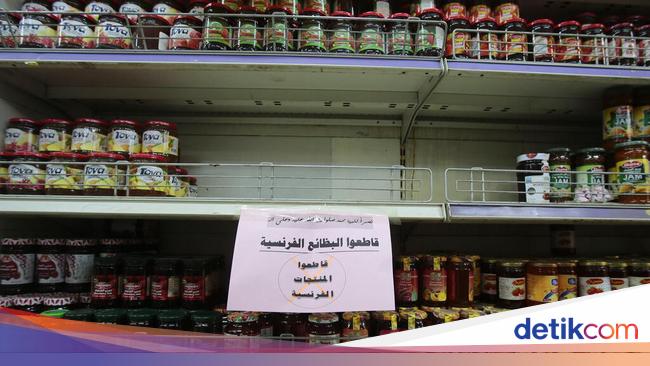 Gegara Macron, Perusahaan Arab Ini Boikot Produk Prancis