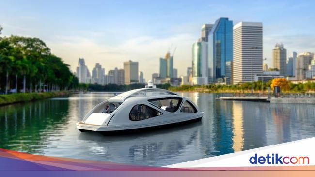 Rupa Kapal Feri yang Bisa Melaju Sendiri