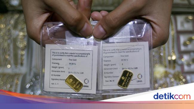 Daftar Harga Emas Antam Selasa 5 Januari 2021 Daftar Harga Emas Antam Selasa 5 Januari 2021